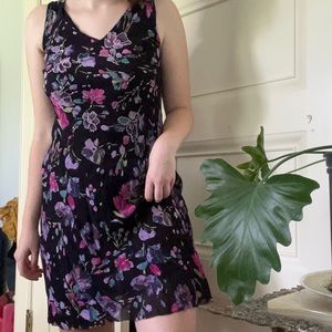 Vintage 90s floral dress